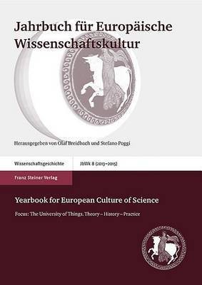 Jahrbuch Fur Europaische Wissenschaftskultur 8 (2013-2015) / Yearbook for European Culture of Science 8 (2013-2015)(German, Paperback, unknown)