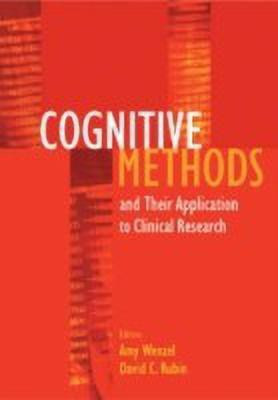 Cognitive Methods and Their Application to Clinical Research(English, Hardcover, unknown)