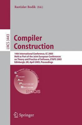 Compiler Construction(English, Electronic book text, Bodik Rastislav)