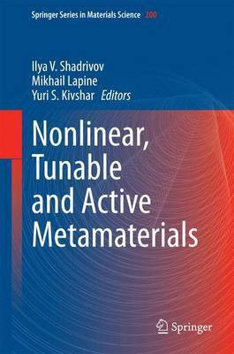 Nonlinear, Tunable and Active Metamaterials(English, Electronic book text, unknown)
