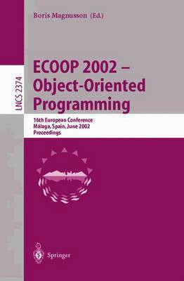 Ecoop 2002 Objectoriented Programming(English, Electronic book text, unknown)