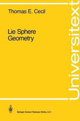 Lie Sphere Geometry(English, Paperback, Cecil Thomas)