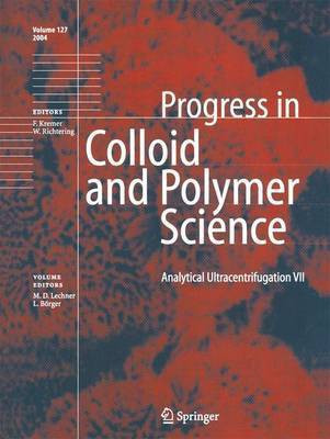 Analytical Ultracentrifugation VII(English, Electronic book text, unknown)