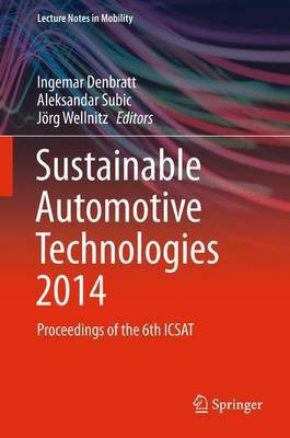 Sustainable Automotive Technologies 2014(English, Electronic book text, unknown)