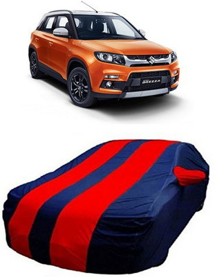 XGuard Car Cover For Maruti Suzuki Vitara Brezza (With Mirror Pockets)(Red)