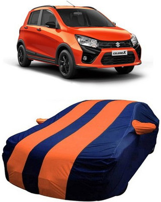 AASDEE Car Cover For Maruti Suzuki Celerio (With Mirror Pockets)(Orange)