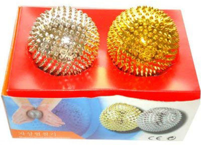Digchika Ball-2 Pack of 2 Magnetic Therapy Blood Massager(Multicolor)