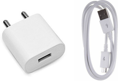 Wrapo 5 W 3.1 A Wall Charger for Mobile with Detachable Cable(White, Cable Included)