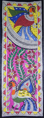 Madhubani Mithila Painting Borders Tutorial For Beginners