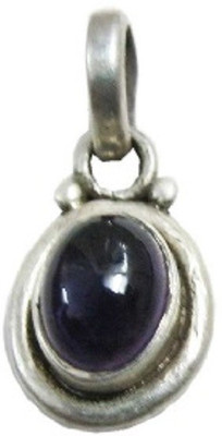 Vinayak 925 Silver Amethyst Stone Locket