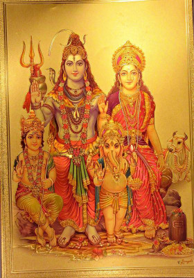 SUNINOW SHIV PARIVAR god photo frames | god photo frame Religious Frame