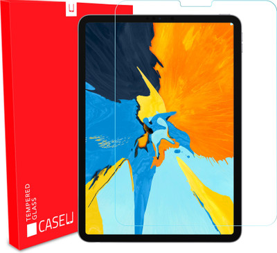 Case U Edge To Edge Tempered Glass for Apple iPad Air 4th Gen 10.9 inch(Pack of 1)