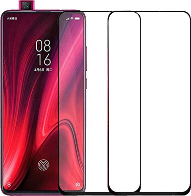 Karpine Edge To Edge Tempered Glass for Mi K20, Mi K20 Pro(Pack of 2)