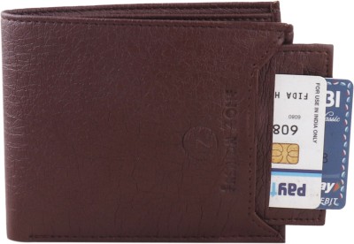 Fashion Zone Men Brown Artificial Leather Wallet(7 Card Slots)