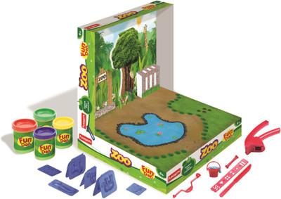FUNSKOOL Fundoh Zoo,Multi Colour