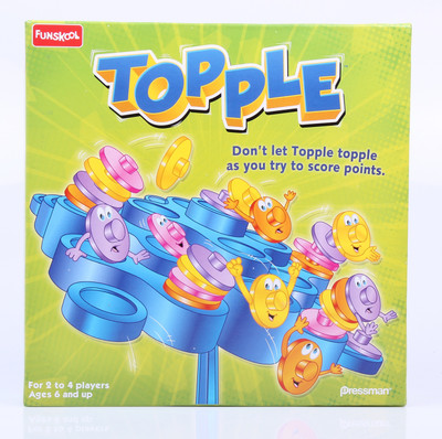 FUNSKOOL Topple Party & Fun Games Board Game FUNSKOOL Topple Party & Fun Games Board Game