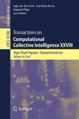 Transactions on Computational Collective Intelligence XXVIII(English, Paperback, unknown)