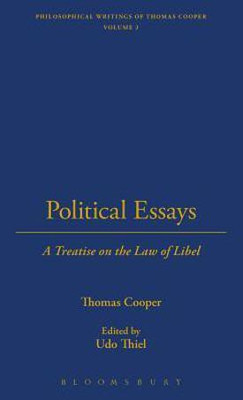 Political Essays(English, Hardcover, Cooper Thomas)