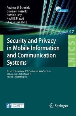 Security and Privacy in Mobile Information and Communication Systems(English, Paperback, unknown)