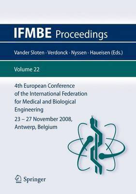4th European Conference of the International Federation for Medical and Biological Engineering 23 - 27 November 2008, Antwerp, Belgium(English, Paperback, unknown)