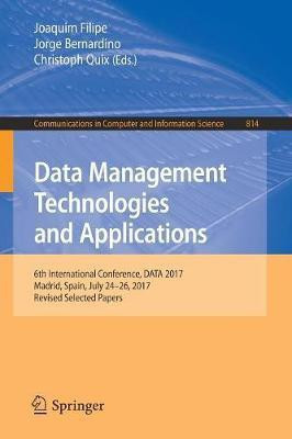 Data Management Technologies and Applications(English, Paperback, unknown)