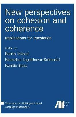 New perspectives on cohesion and coherence(English, Hardcover, unknown)