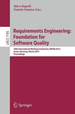 Requirements Engineering: Foundation for Software Quality(English, Paperback, unknown)
