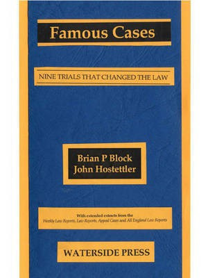 Famous Cases(English, Electronic book text, Block Brian)