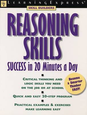 Reasoning Skills Success in 20 Minutes a Day(English, Paperback, Chelsa Elizabeth)