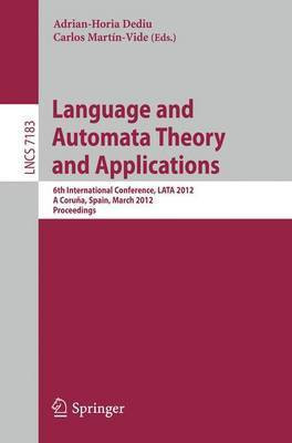 Language and Automata Theory and Applications(English, Paperback, unknown)