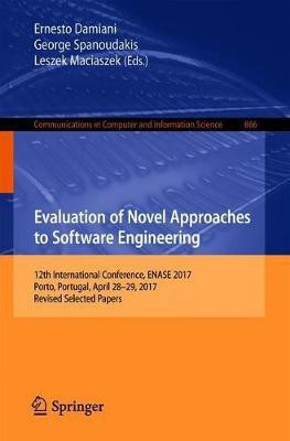 Evaluation of Novel Approaches to Software Engineering(English, Paperback, unknown)