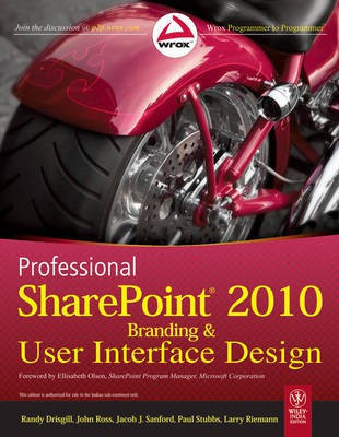 Professional Sharepoint 2010 Branding & User Interface Design(English, Paperback, Randy Drisgill John Ross Jacob J. Sanford Paul Stubbs Larry Riemann)