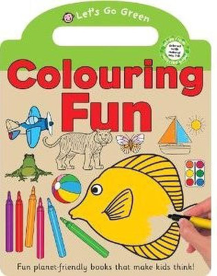 Let's Go Green - Colouring Fun(English, Paperback, Priddy Roger)