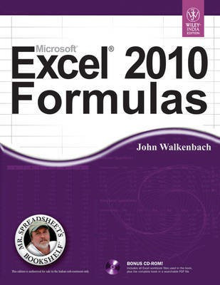 Microsoft Excel 2010 Formulas(English, Paperback, Walkenbach John)