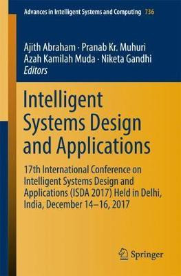 Intelligent Systems Design and Applications(English, Paperback, unknown)