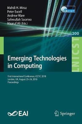Emerging Technologies in Computing(English, Paperback, unknown)