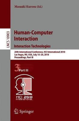 Human-Computer Interaction. Interaction Technologies(English, Paperback, unknown)