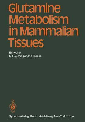 Glutamine Metabolism in Mammalian Tissues(English, Paperback, unknown)