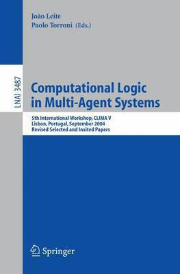 Computational Logic in Multiagent Systems(English, Electronic book text, Leite Joao)