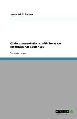 Giving presentations(English, Paperback, Stolpmann Jan-Patrick)