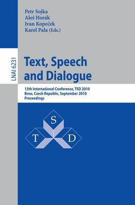 Text, Speech and Dialogue(English, Paperback, unknown)