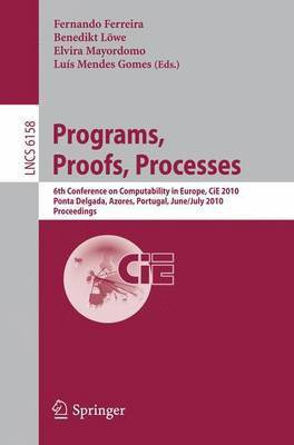 Programs, Proofs, Processes(English, Paperback, unknown)