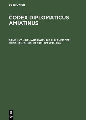 Von Den Anfaengen Bis Zum Ende Der Nationalkoenigsherrschaft (736-951)(German, Hardcover, unknown)