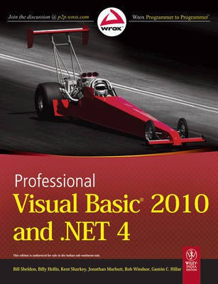 Professional Visual Basic 2010 and .Net 4(English, Paperback, Sheldon Bill)