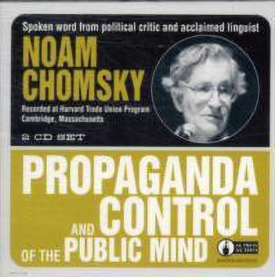 Propaganda And Control Of The Public Mind(English, CD-Audio, Chomsky Noam)