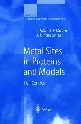 Structure and Bonding: Metal Sites in Proteins and Models: Iron Centres Vol 88  - Iron Centres(English, Hardcover, unknown)
