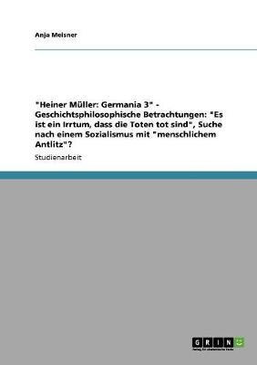 Heiner Muller(German, Paperback, Meisner Anja)