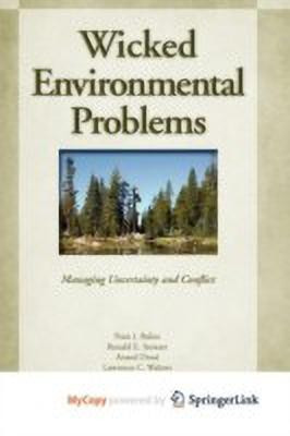 Wicked Environmental Problems(English, Paperback, Balint Peter J.)