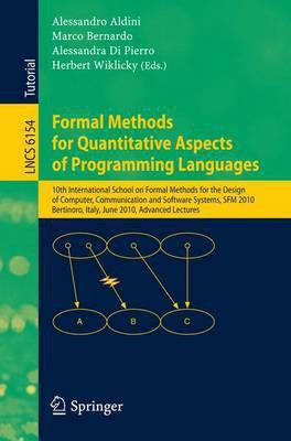 Formal Methods for Quantitative Aspects of Programming Languages(English, Paperback, unknown)