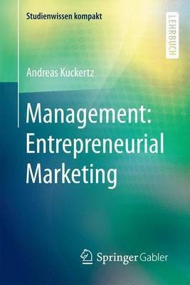 Management: Entrepreneurial Marketing(German, Paperback, Kuckertz Andreas)